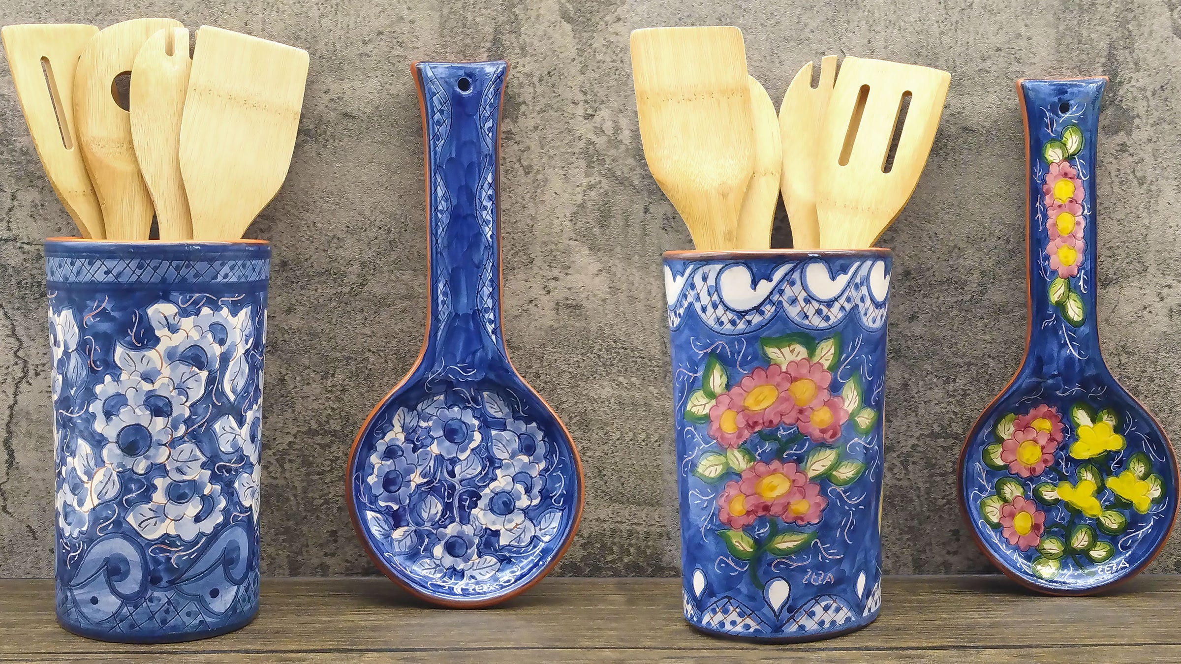 Spoon Rest + Utensil Holder