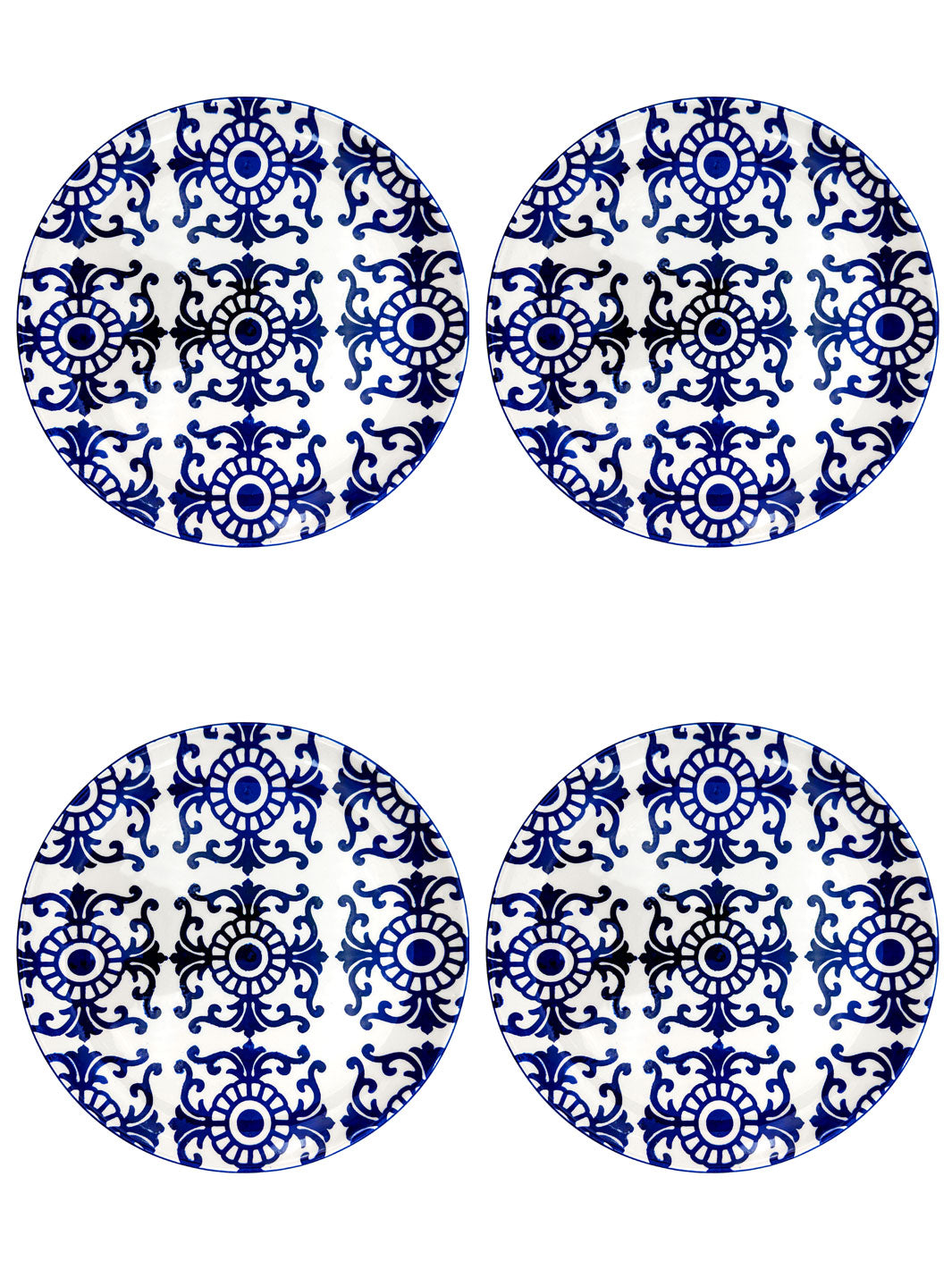 Portuguese Pottery Ceramic Dinner Plate - Tradition