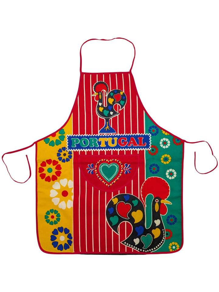 Portuguese Rooster Kitchen Apron