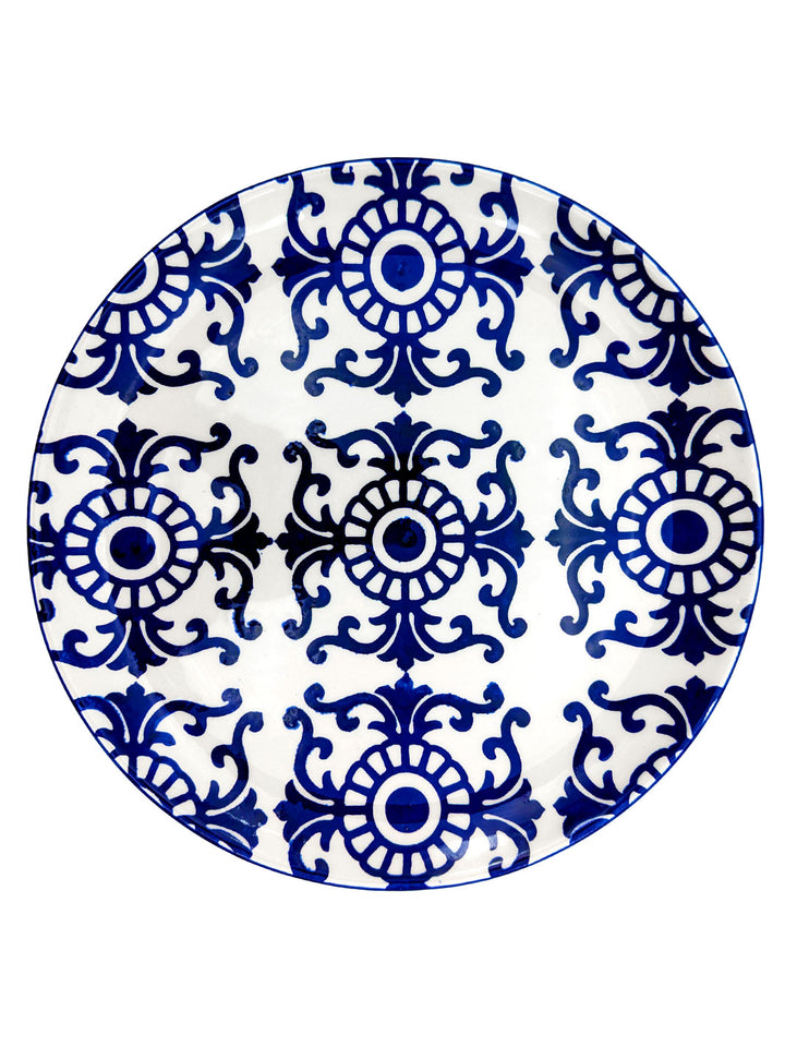 Portuguese Pottery Ceramic Dinner Plate - Tradition