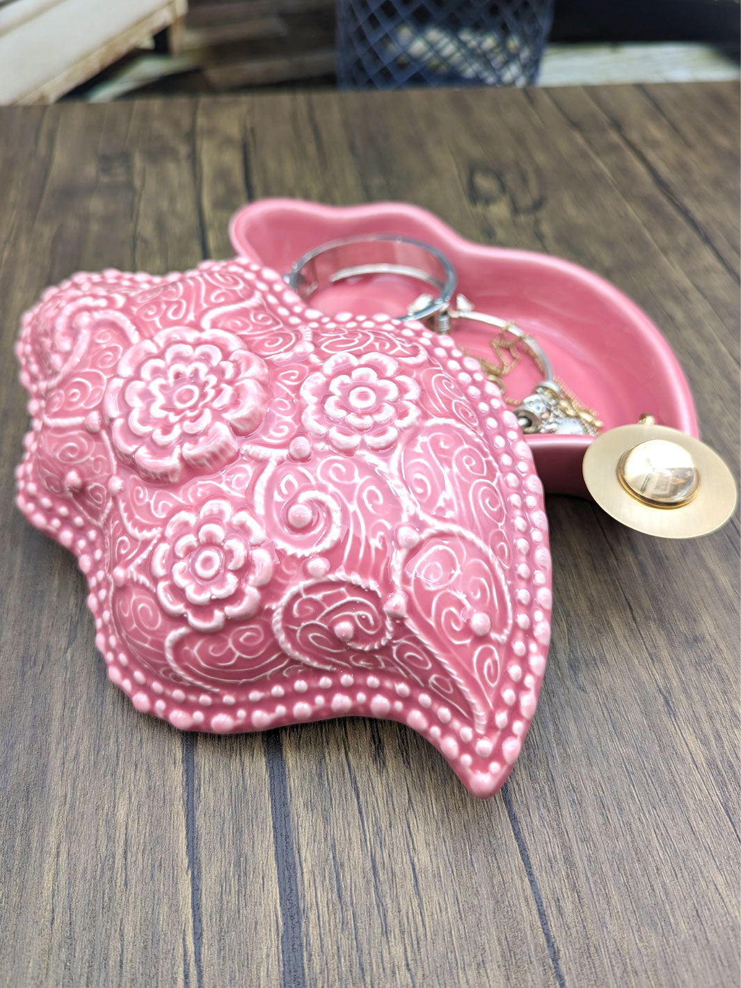 Viana’s Heart Decorative Jewelry Box