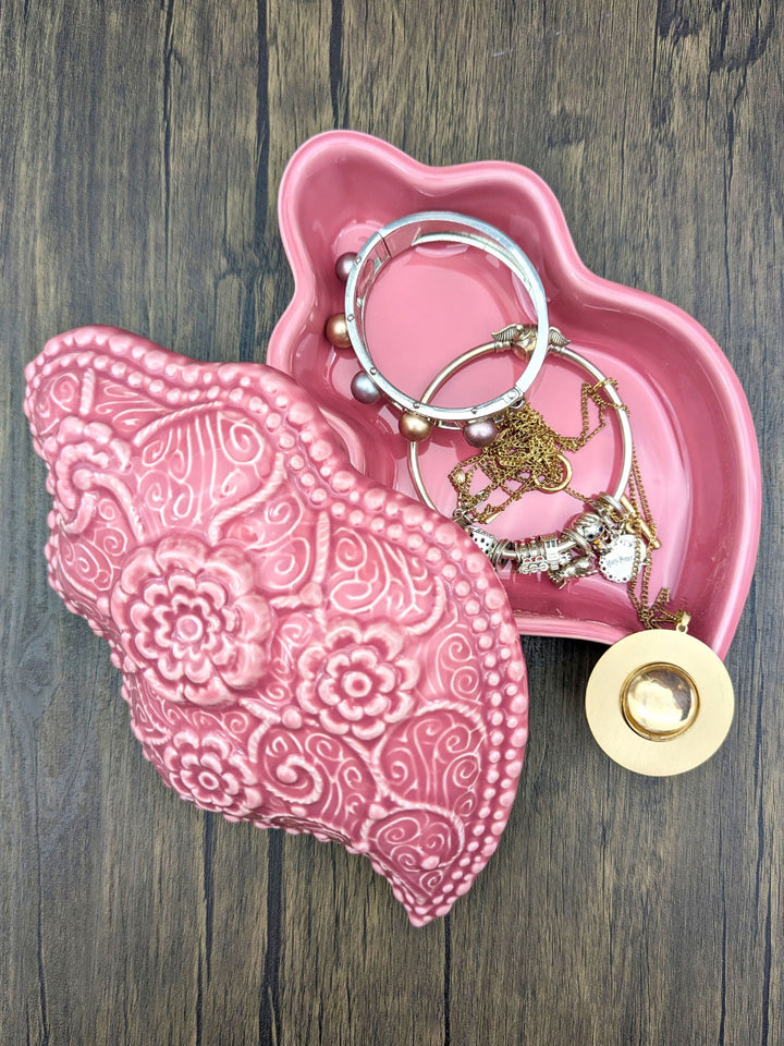 Viana’s Heart Decorative Jewelry Box
