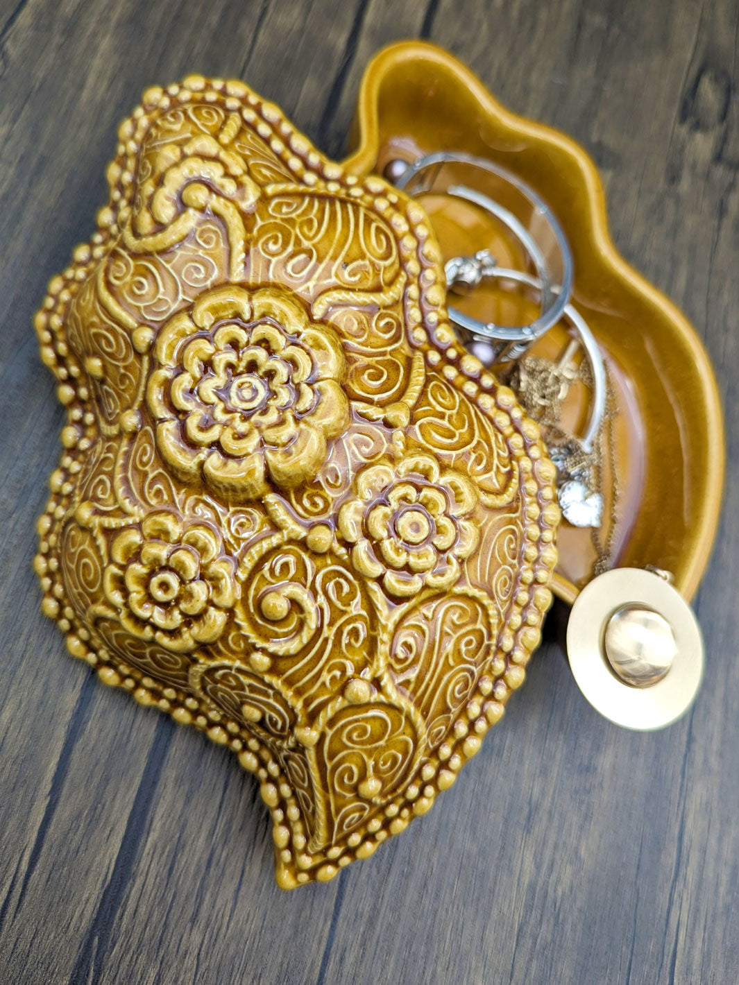 Viana’s Heart Decorative Jewelry Box