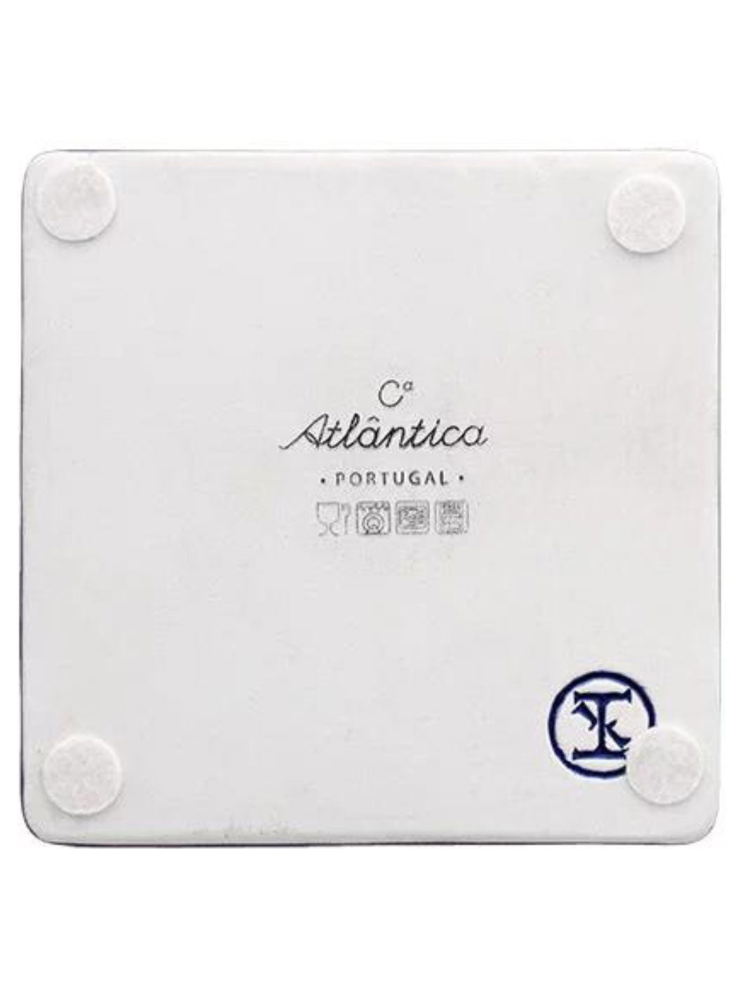 Hand-Painted Ceramic Coasters Azulejo – Set of 2
