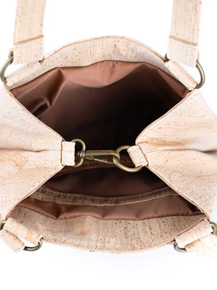 Cork Women’s Tote Bag with Front Pocket