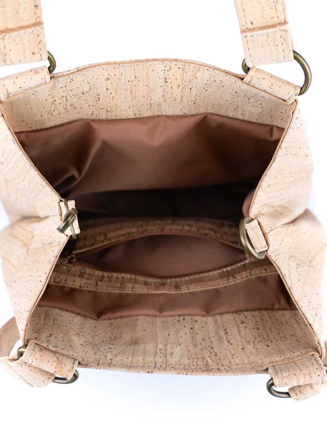 Cork Women’s Tote Bag with Front Pocket