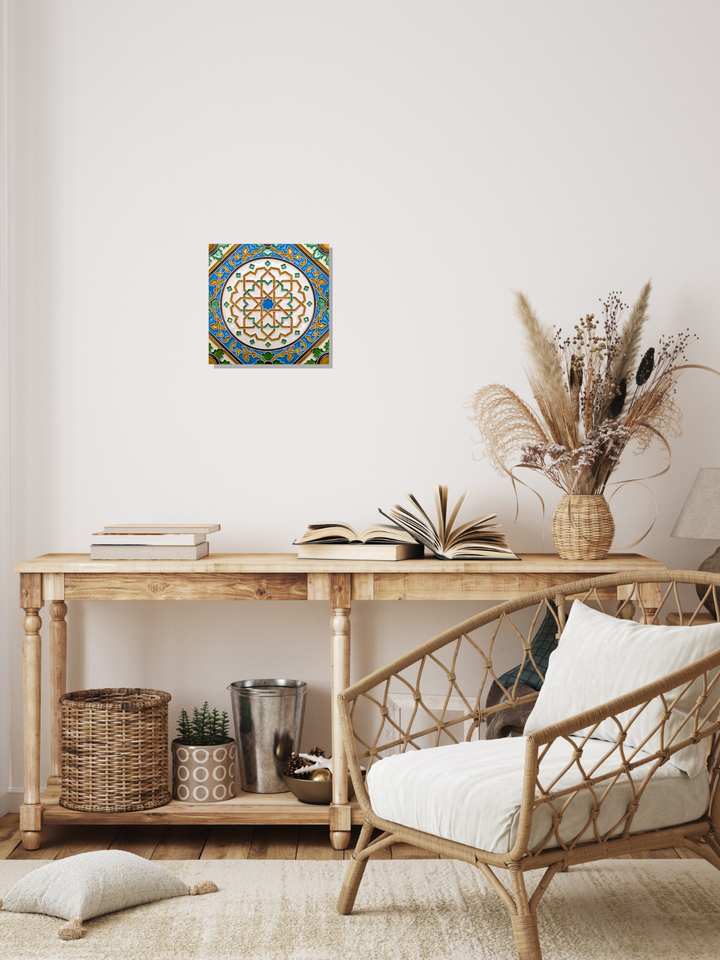 Decorative Hand-Painted Portuguese Ceramic Tiles