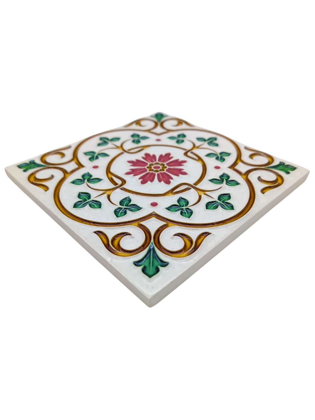 Decorative Hand-Painted Portuguese Ceramic Tiles