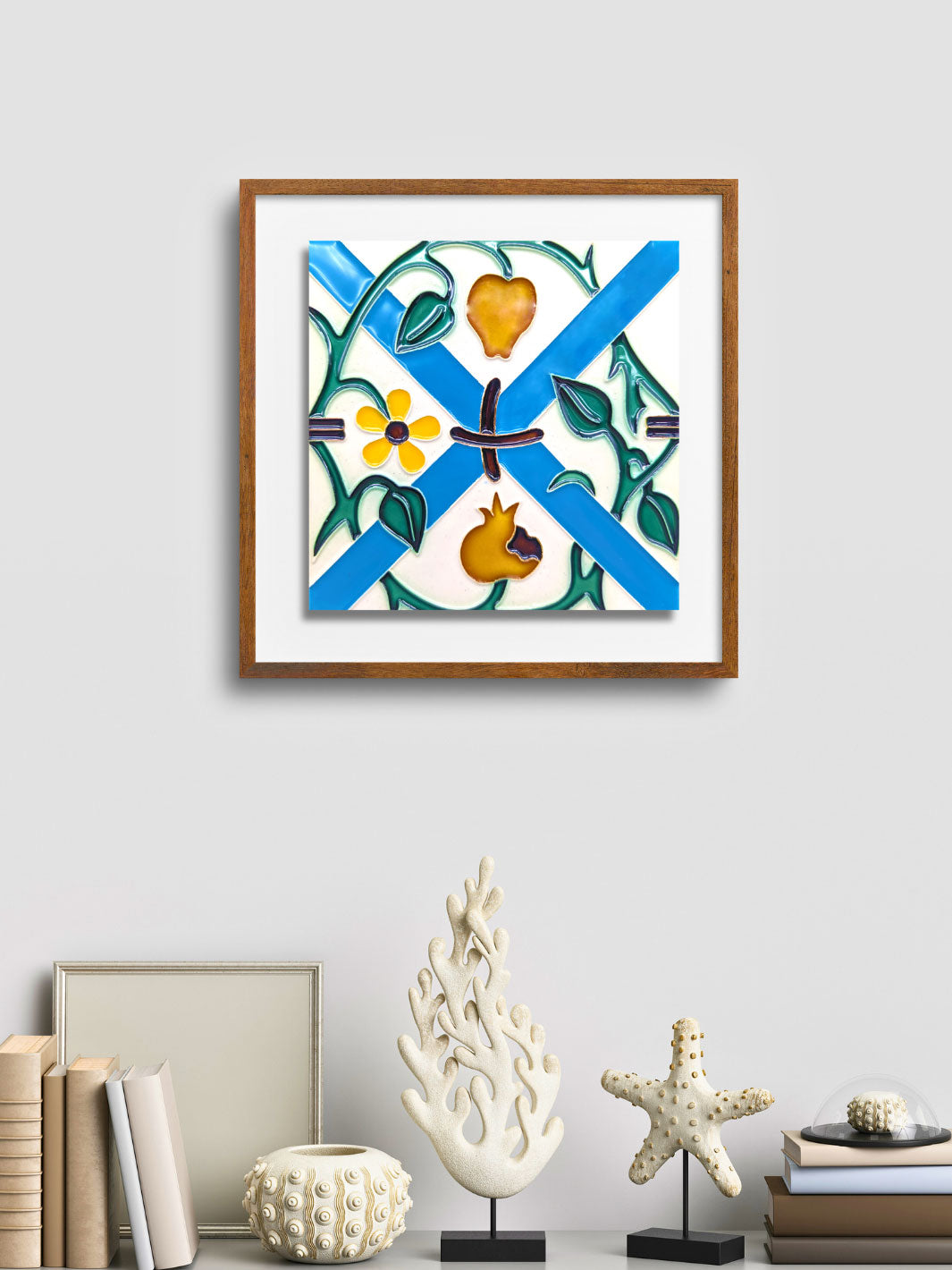 Decorative Hand Painted Portuguese Ceramic Tiles