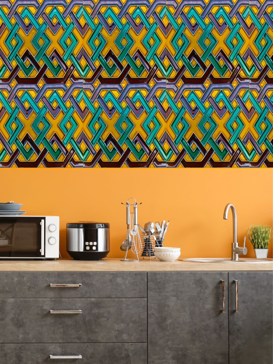 Decorative Hand Painted Portuguese Ceramic Tiles