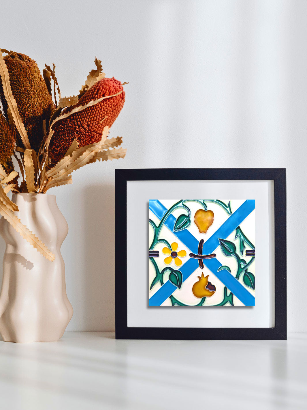 Decorative Hand Painted Portuguese Ceramic Tiles