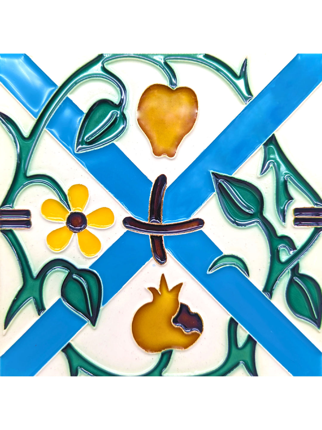 Decorative Hand Painted Portuguese Ceramic Tiles