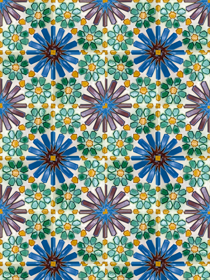 Decorative Hand Painted Portuguese Ceramic Tiles