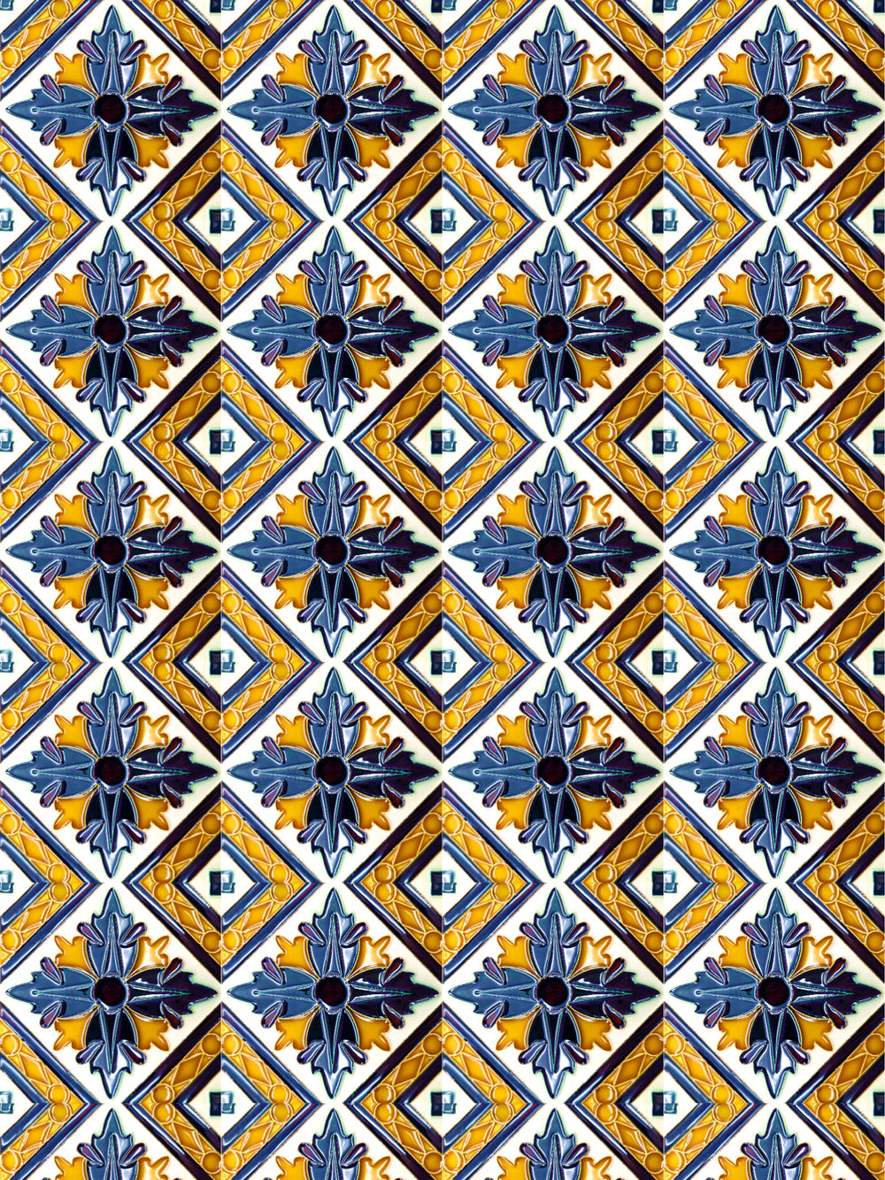 Decorative Hand Painted Portuguese Ceramic Tiles