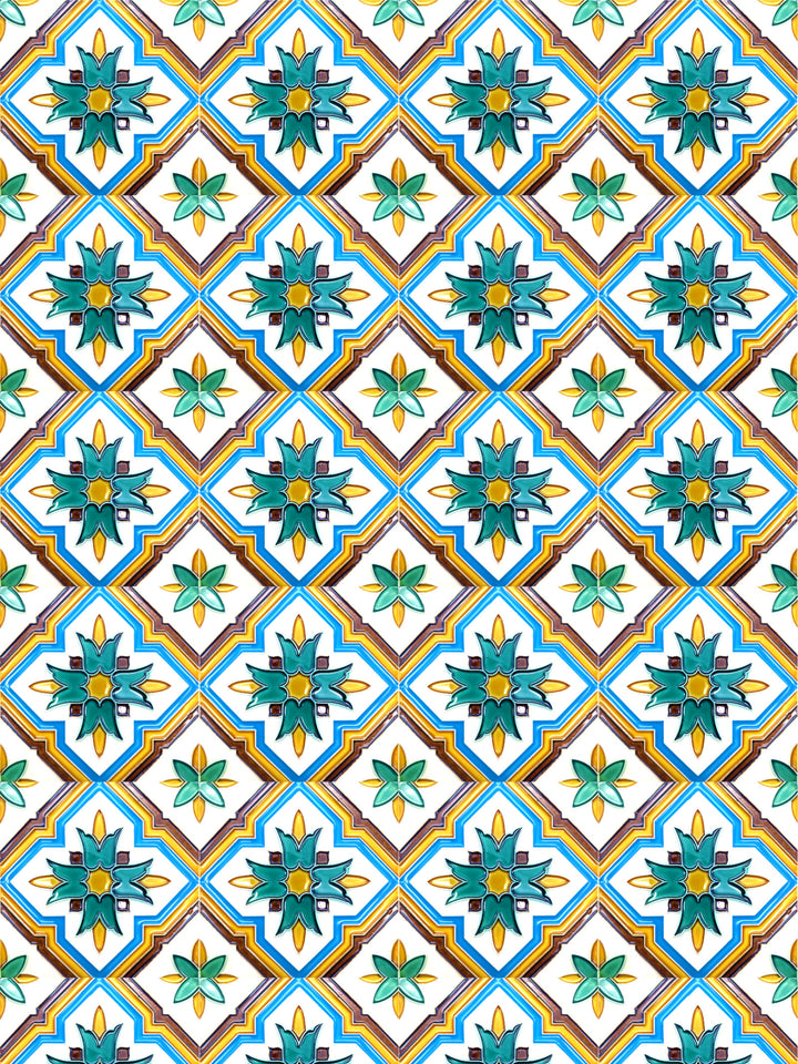 Decorative Hand Painted Portuguese Ceramic Tiles