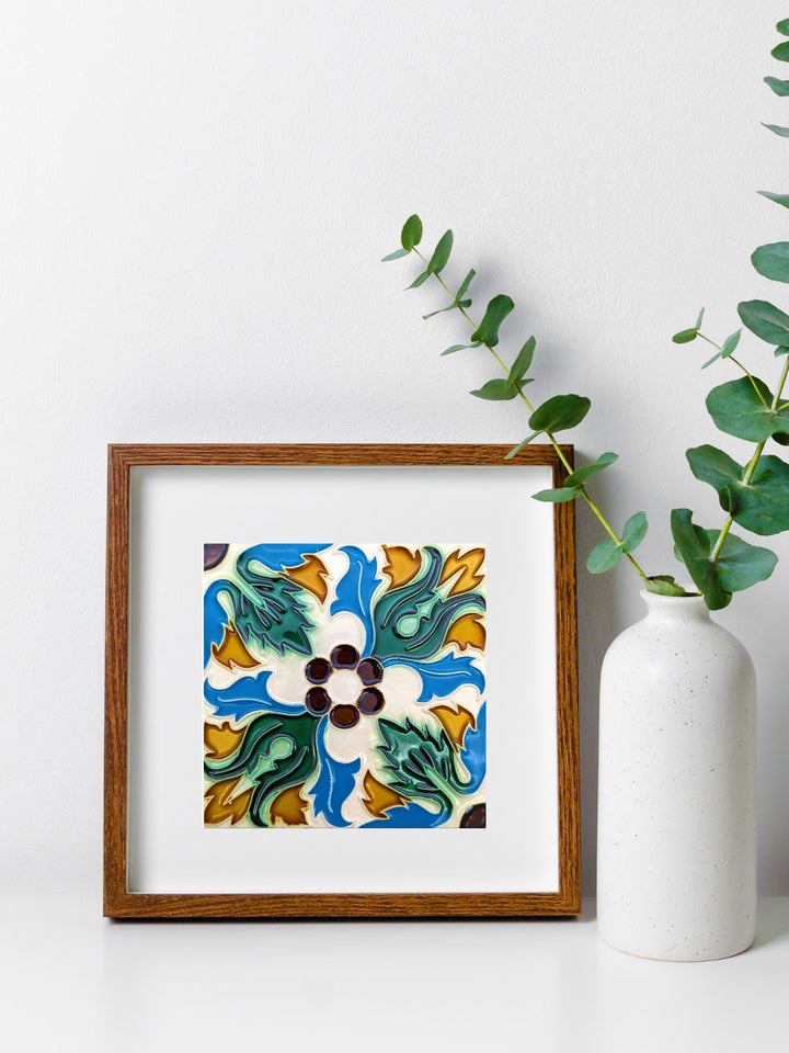 Decorative Hand Painted Portuguese Ceramic Tiles