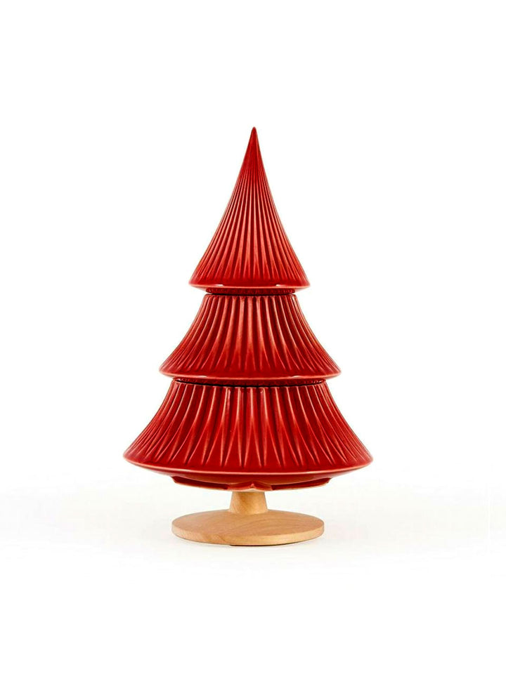 Handmade Portuguese Ceramic Christmas Tree Box Set