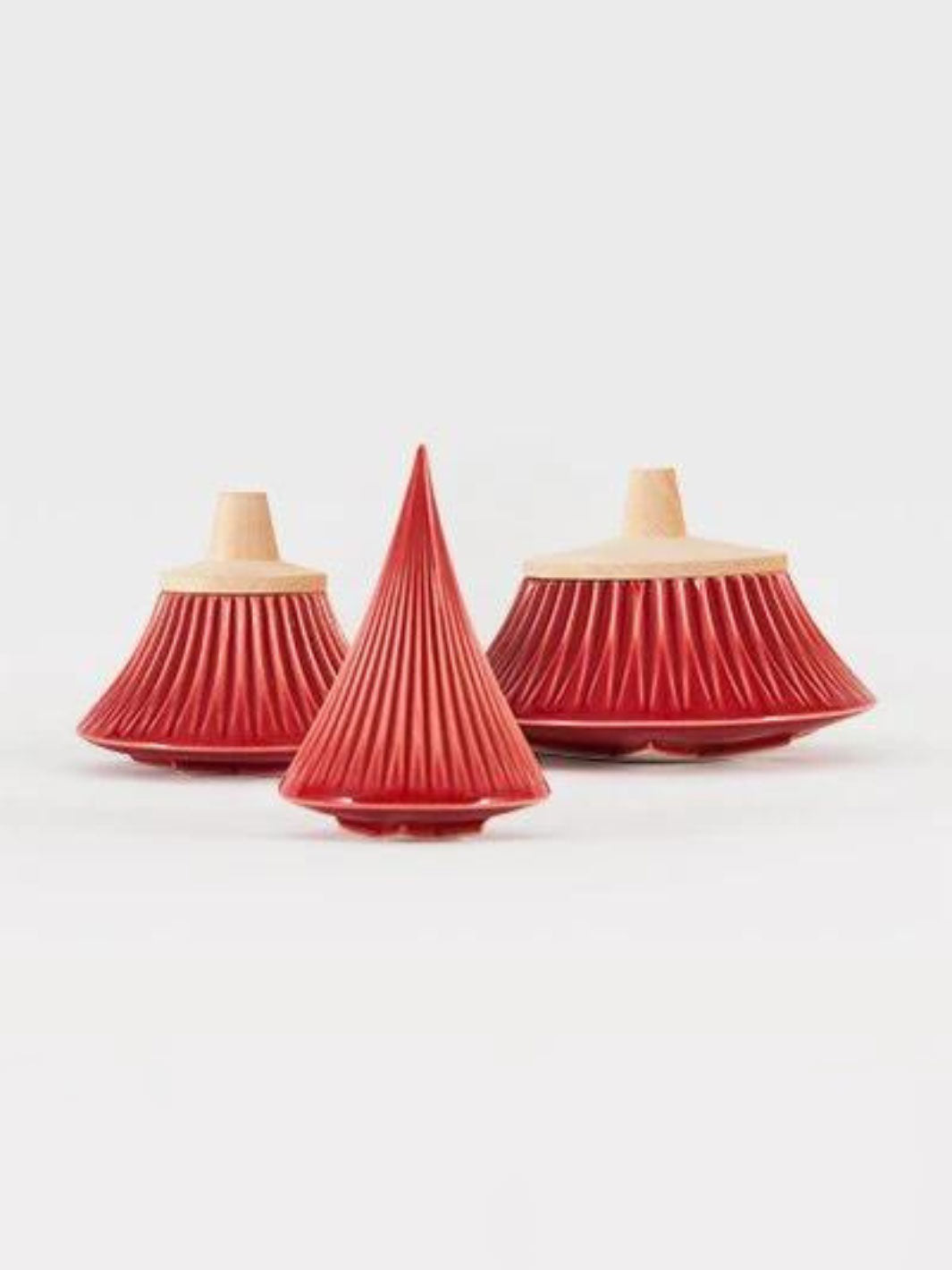 Handmade Portuguese Ceramic Christmas Tree Box Set