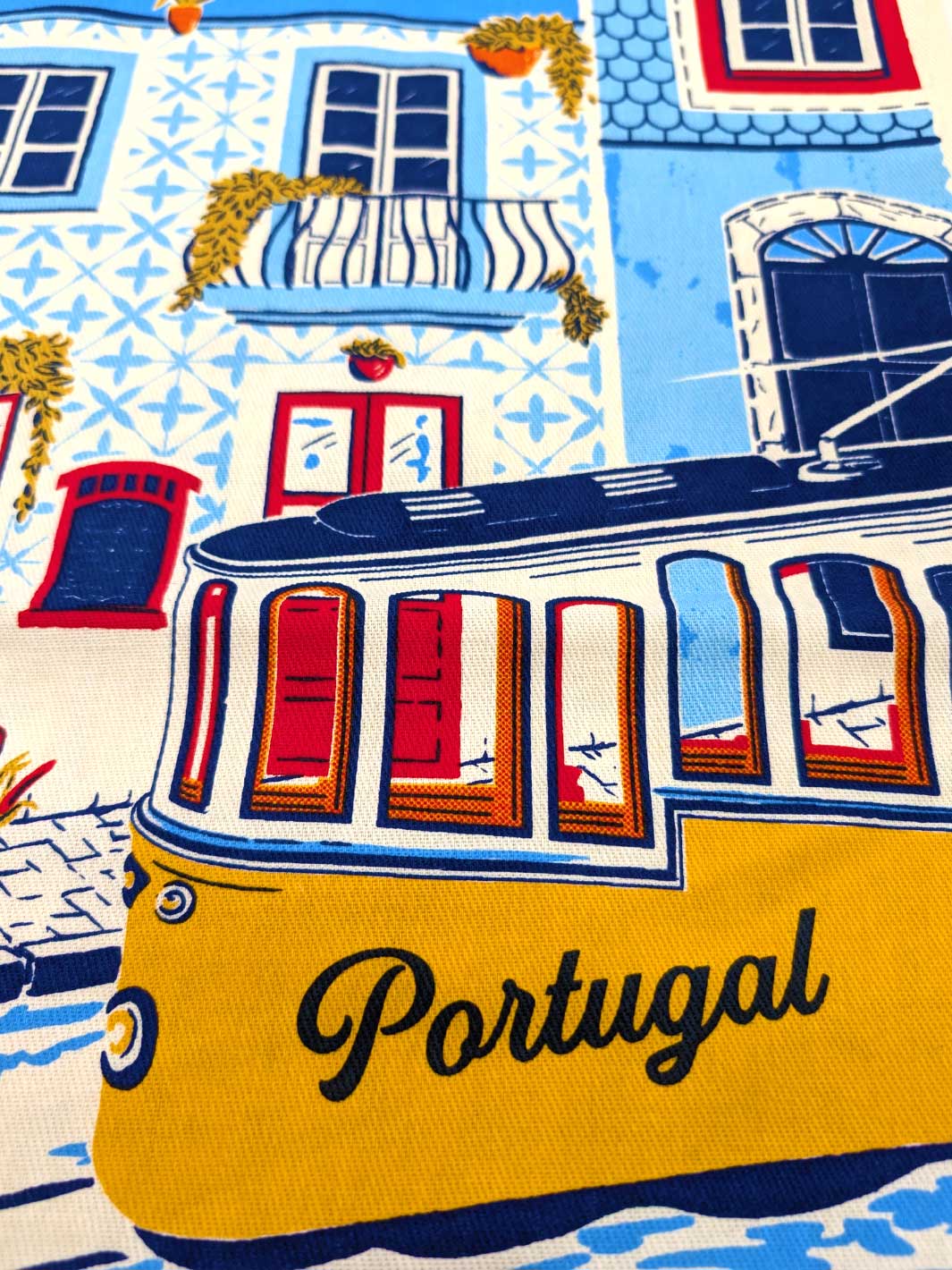 Lisbon Tram Shopping Bag