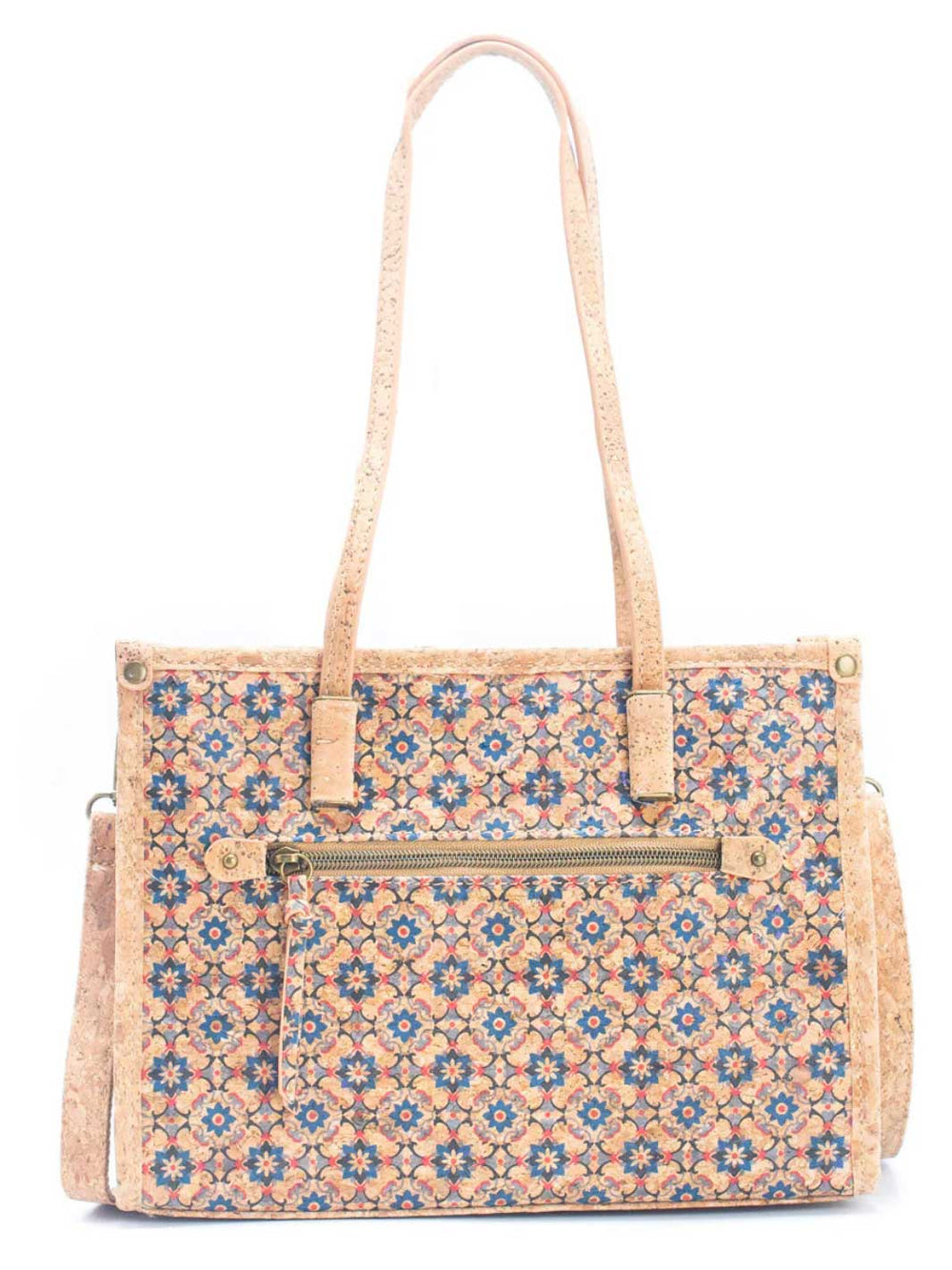 Natural Cork Women's Tote Bag with Shoulder Strap