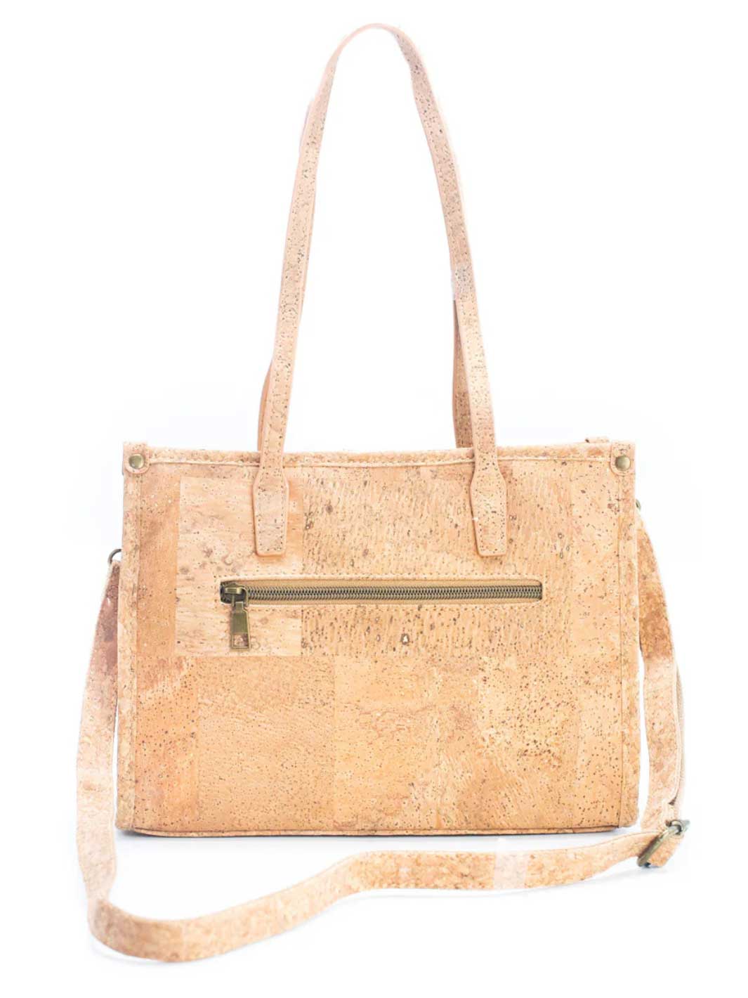 Natural Cork Women's Tote Bag with Shoulder Strap