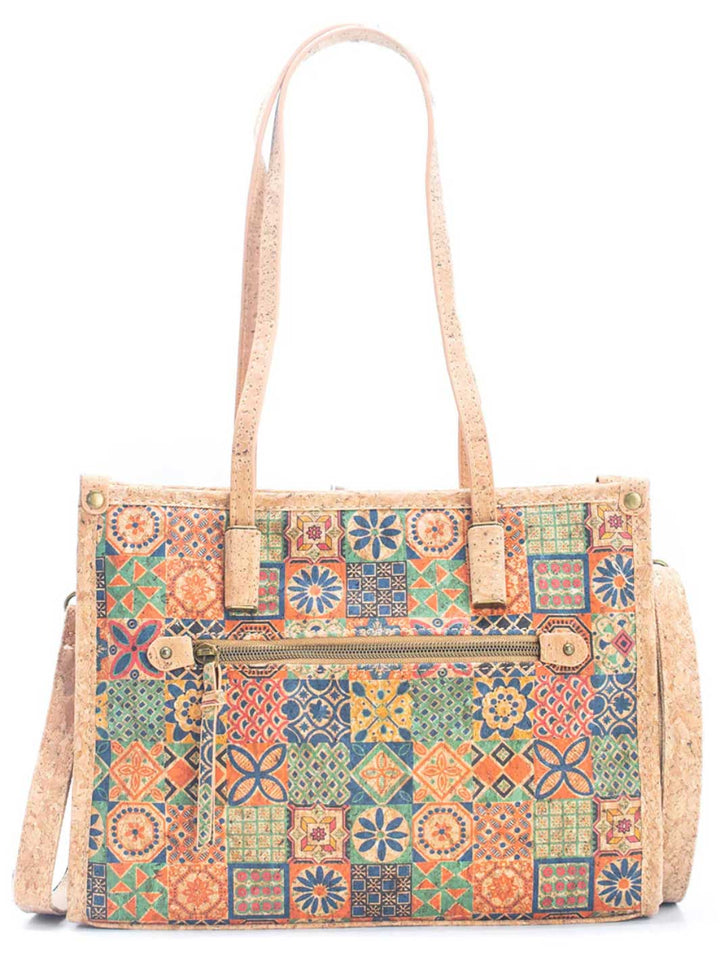 Natural Cork Women's Tote Bag with Shoulder Strap
