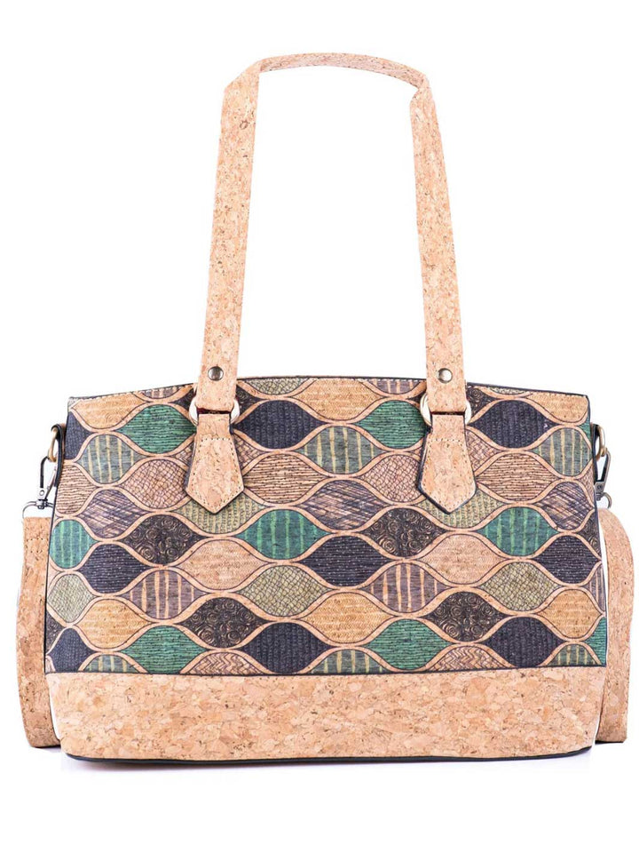 Natural Portuguese Cork Vintage Style Handbag
