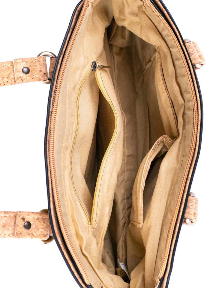 Natural Portuguese Cork Vintage Style Handbag