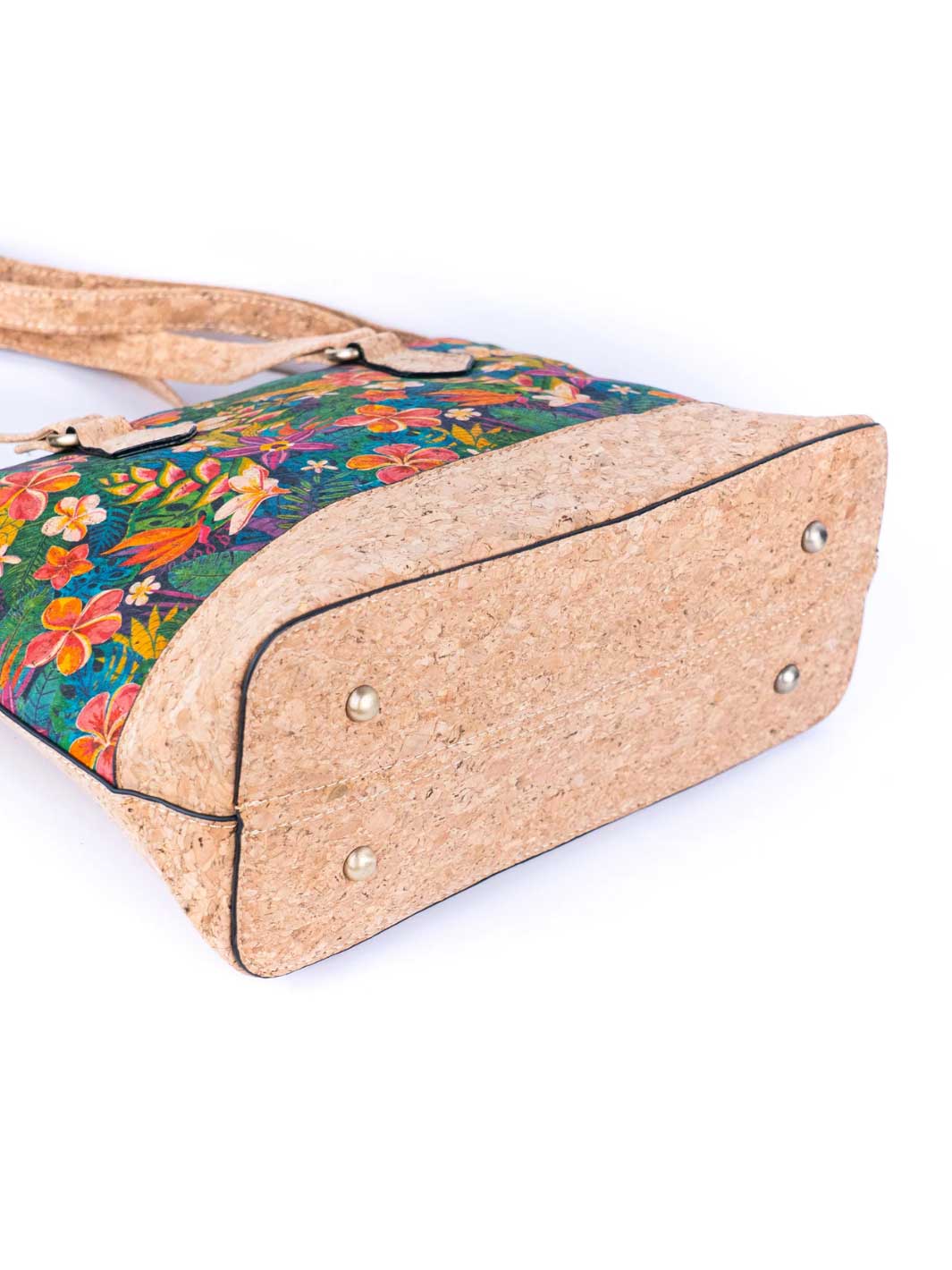 Natural Portuguese Cork Vintage Style Handbag