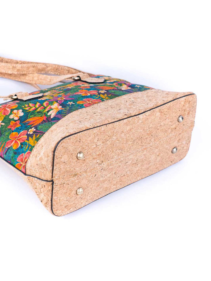 Natural Portuguese Cork Vintage Style Handbag