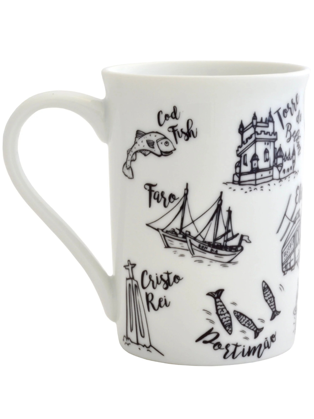Porcelain Mug Portugal - Set of 2