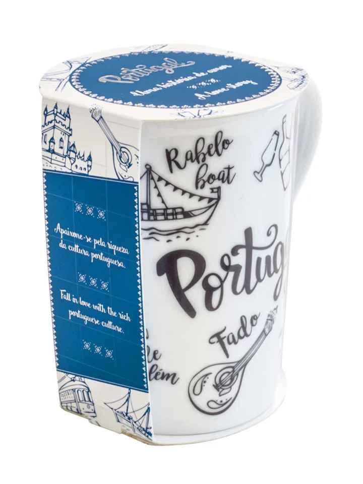 Porcelain Mug Portugal - Set of 2
