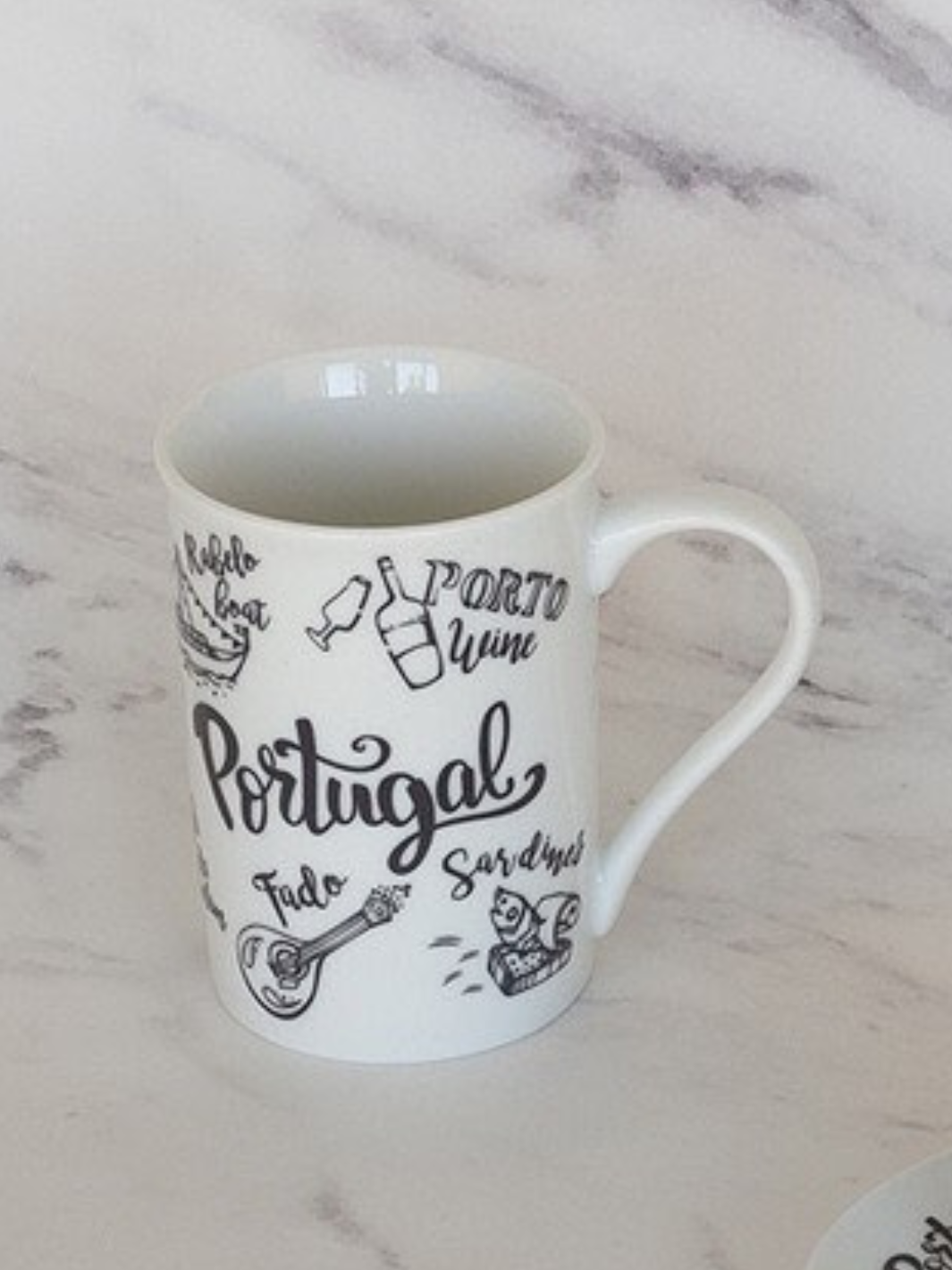 Porcelain Mug Portugal - Set of 2
