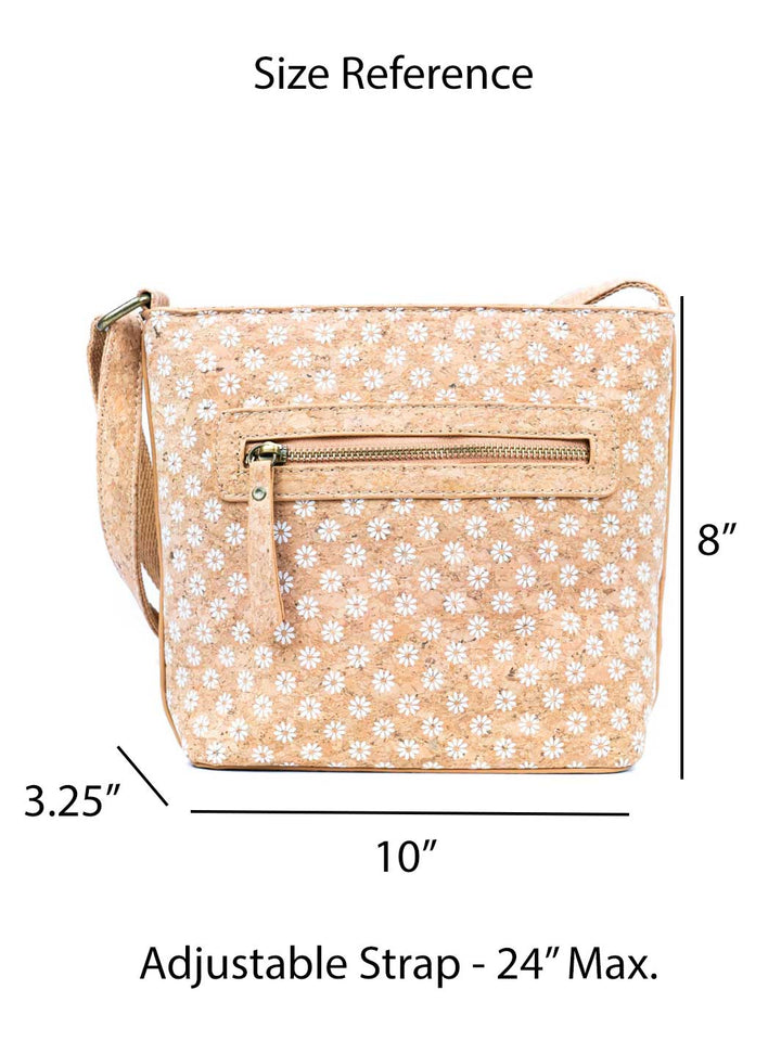 Portuguese Cork Women's Square Crossbody Bag