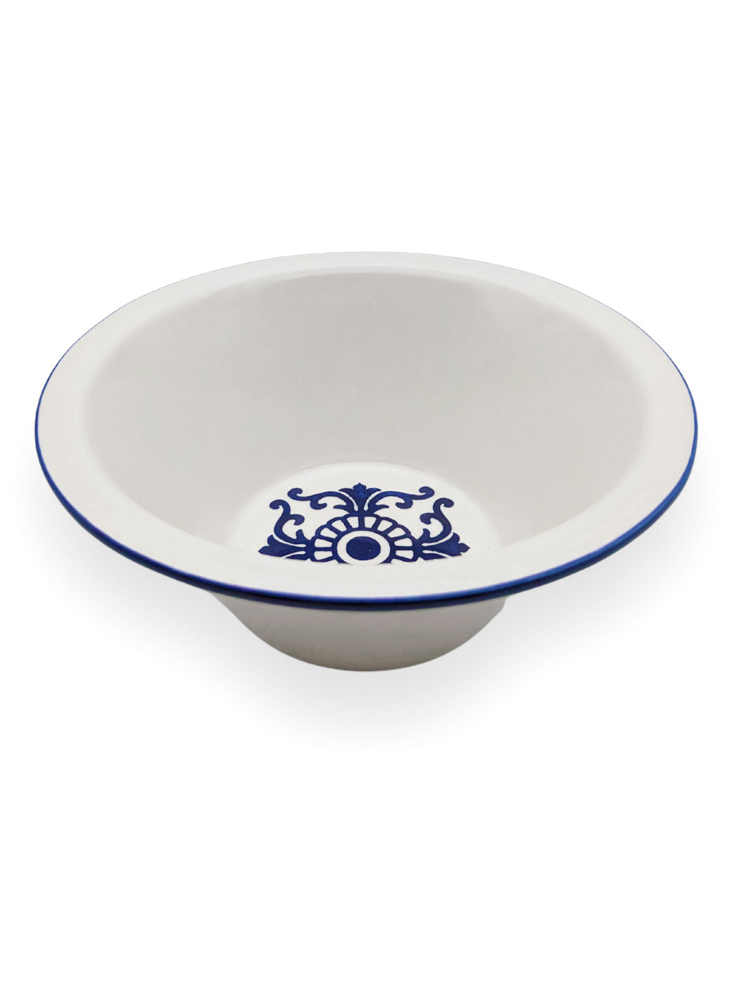 Portuguese Pottery Ceramic Large Salad Serving Bowl - Tradition