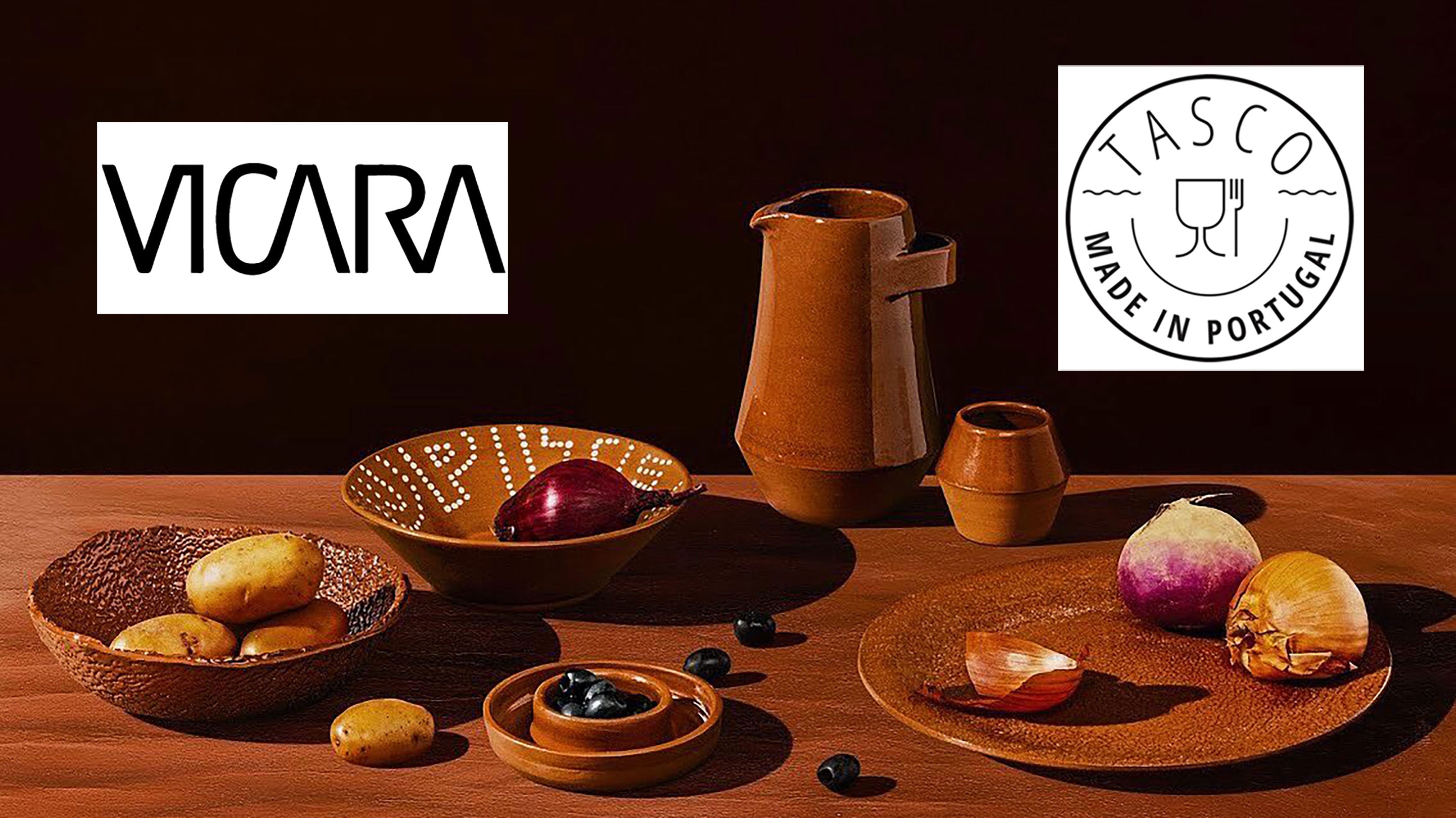 Tasco Tableware is a Vicara terracotta brand. A collection of products for the table with a focus on traditional pottery, drawing inspiration from Portuguese gastronomic culture.