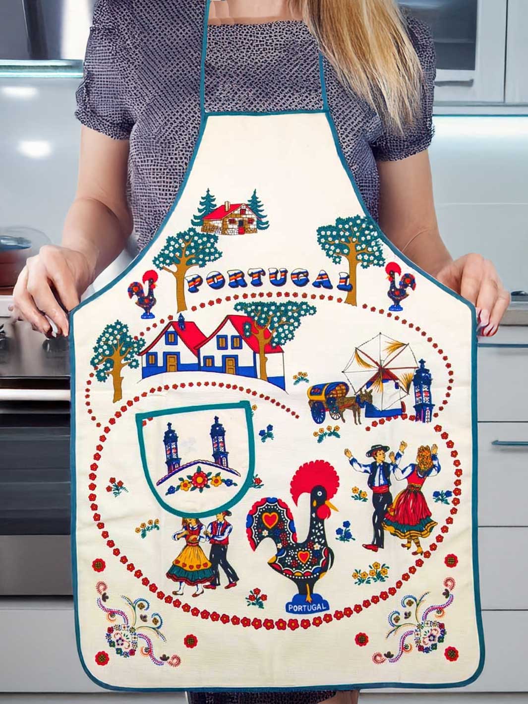 Portuguese Regional Kitchen Apron