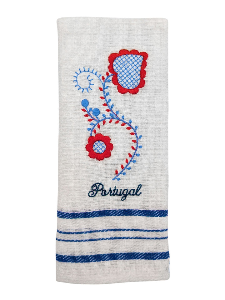Viana's Embroidery Dish Towels Set of 4 with Gift Box