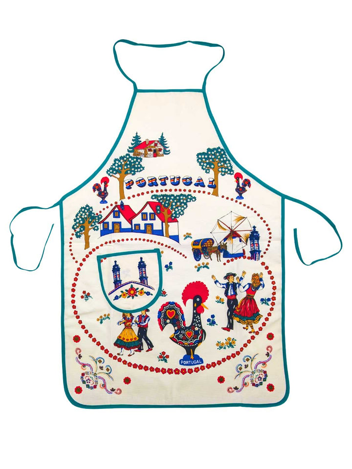 Portuguese Regional Kitchen Apron