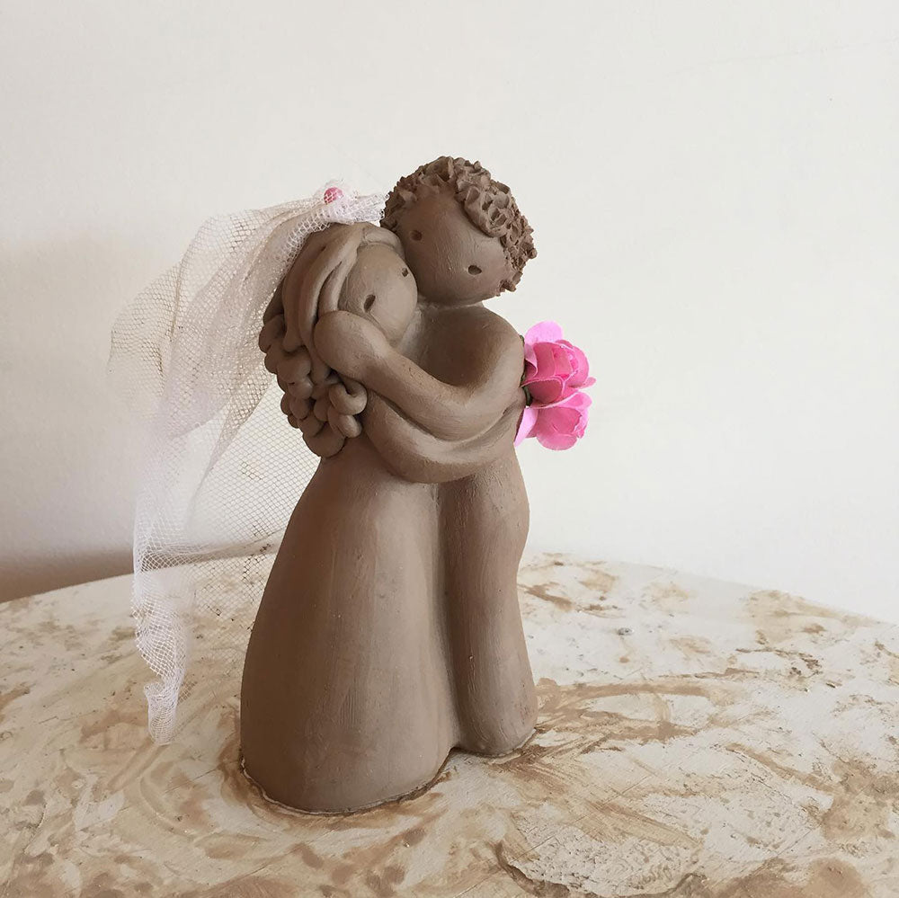 Handmade traditional Portuguese decorative ceramic figurines.