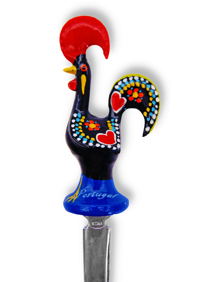 Aluminum Portuguese Rooster Letter Opener Envelope Slitter