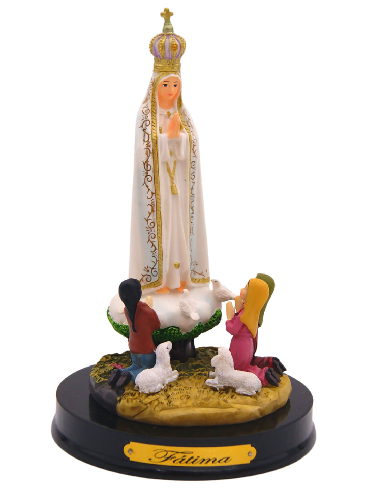 6.5 Inch Our Lady of Fatima with Children Statue of the Apparition