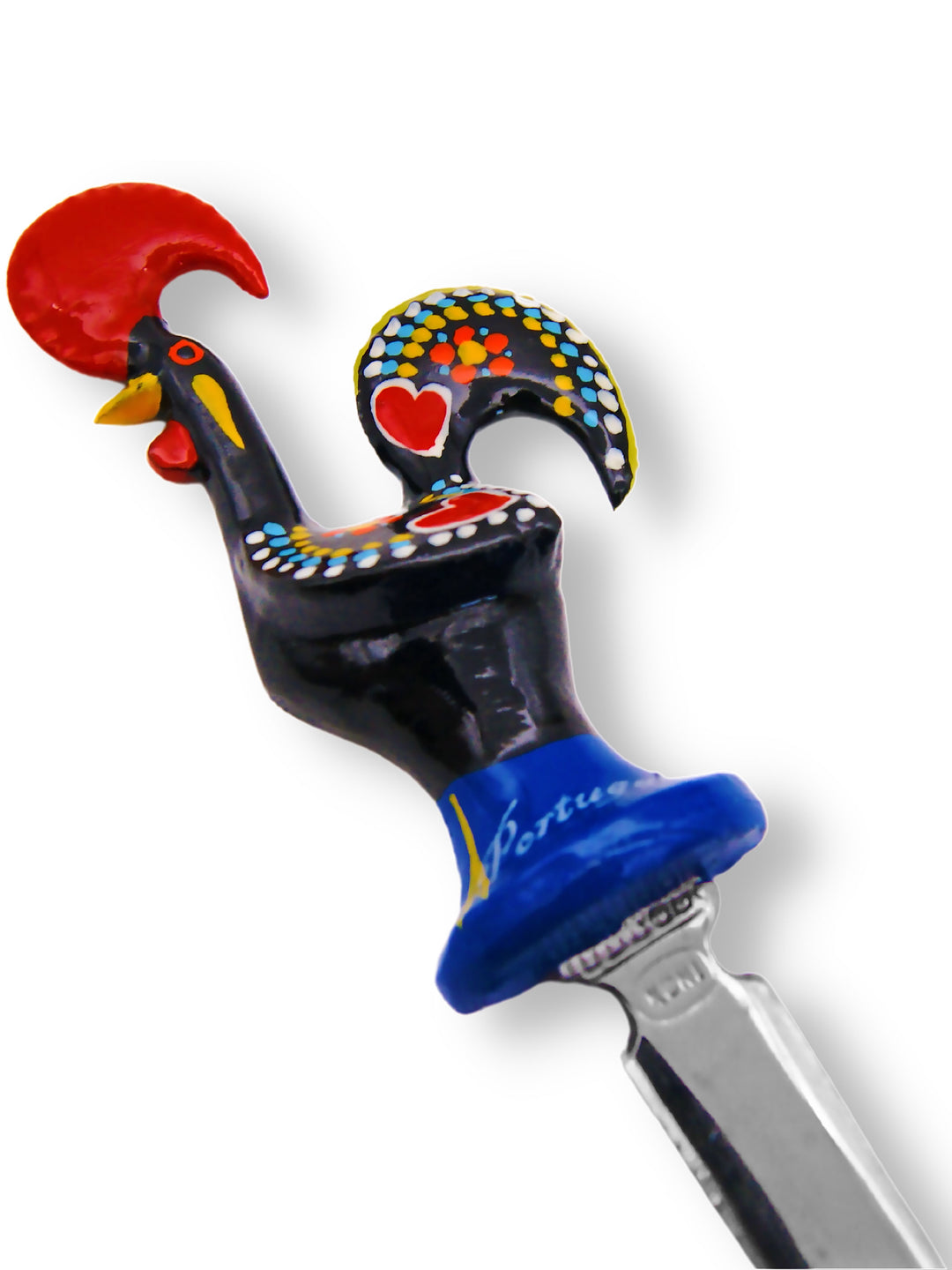 Aluminum Portuguese Rooster Letter Opener Envelope Slitter