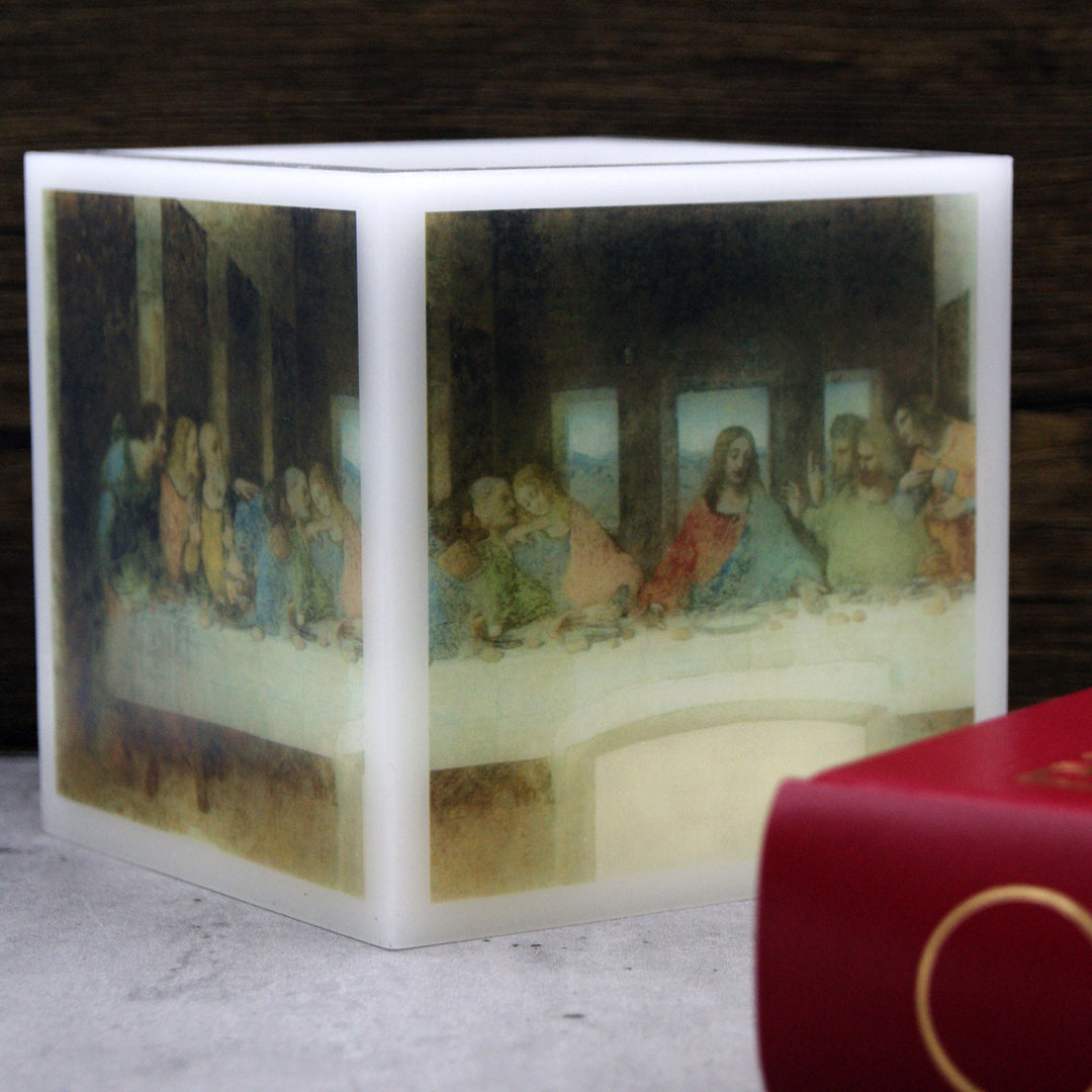 Handmade Last Supper Decorative Lantern Candlelight Holder