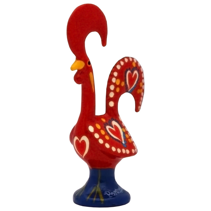 4 Inch Good Luck Portuguese Rooster Barcelos Metallic Figurine