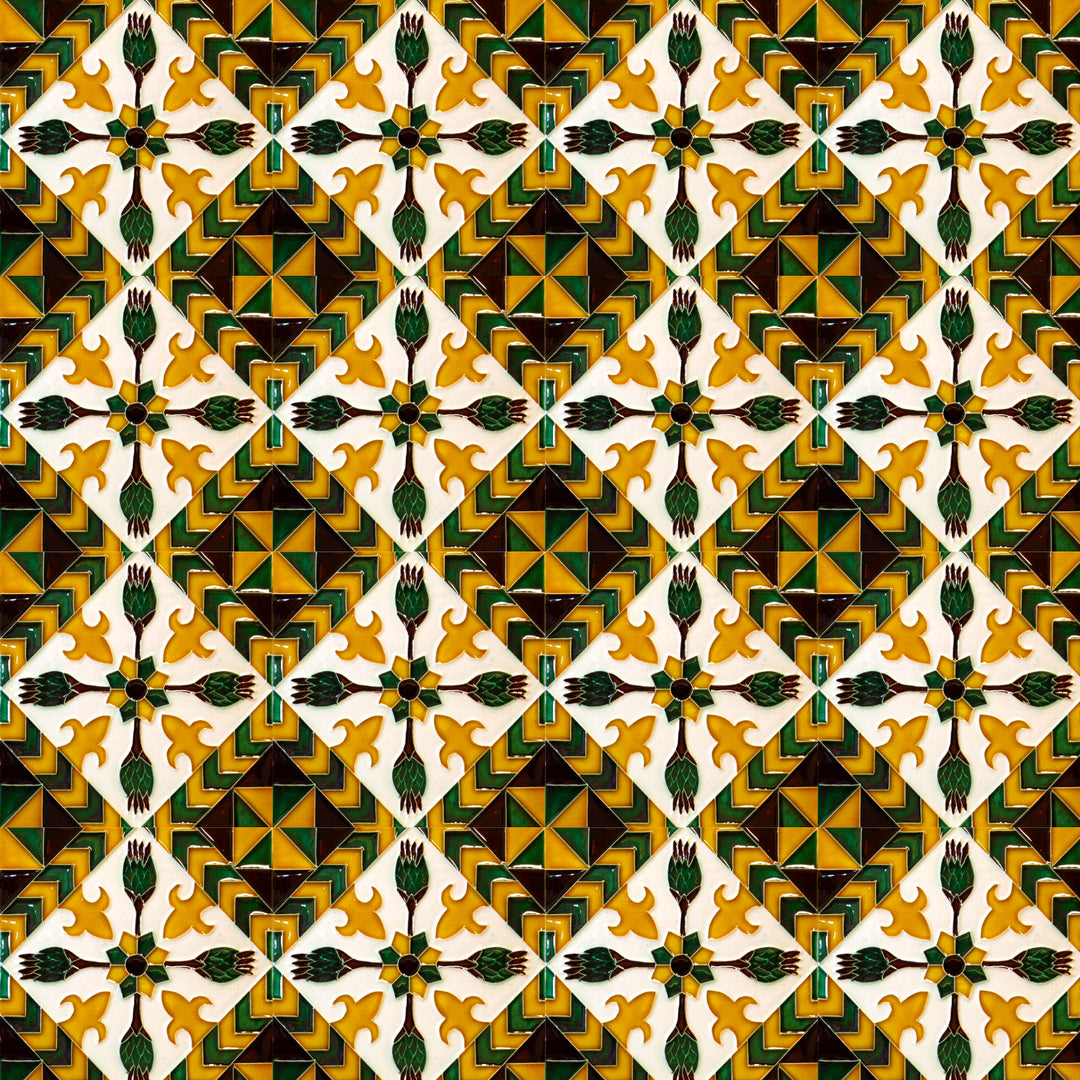 Decorative Hand Painted Portuguese Ceramic Tiles