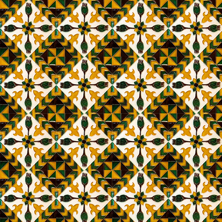 Decorative Hand Painted Portuguese Ceramic Tiles