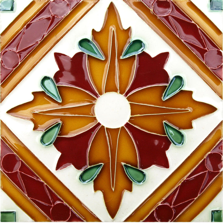 Decorative Hand Painted Portuguese Ceramic Tiles