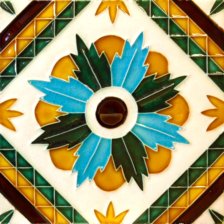Decorative Hand Painted Portuguese Ceramic Tiles