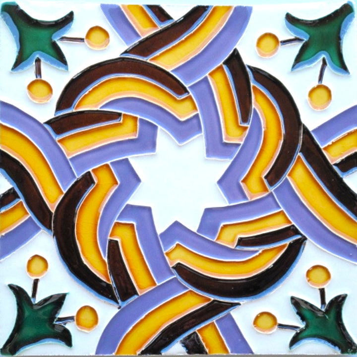 Decorative Hand Painted Portuguese Ceramic Tiles